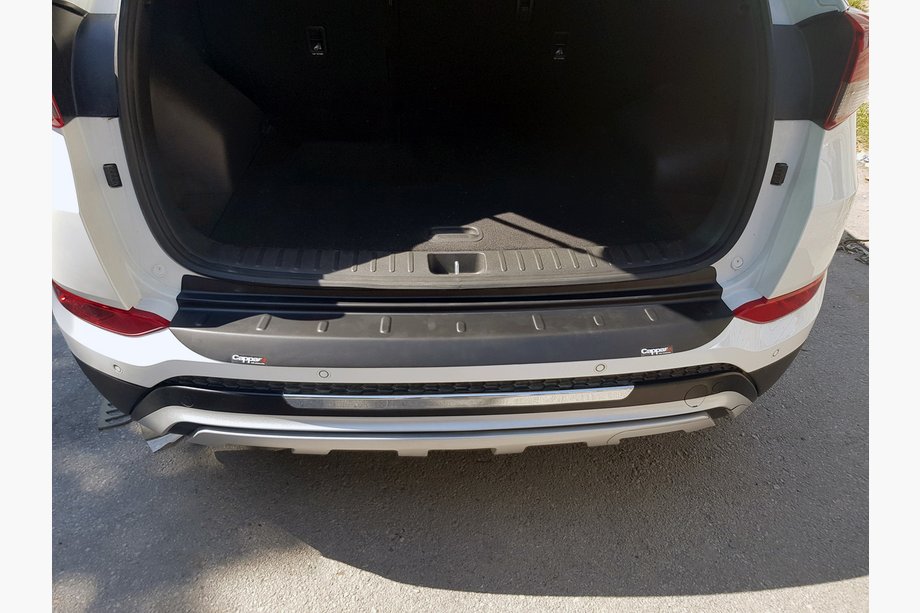 Hyundai Tucson TL 2016–2021 Bakre stötfångardiffusor EuroCap 2016-2018 (ABS) Image