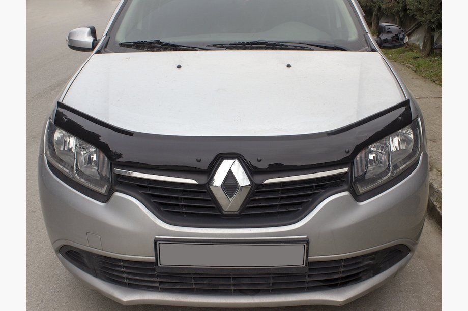 Renault Logan MCV 2013–2022 Huvdeflektor (EuroCap) Image