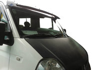 Nissan Interstar 2002–2010 Vindrutevisir V1 (svart blank, 5 mm) foto 1