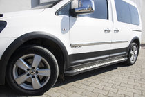 Volkswagen Caddy 2010–2015 Sats med lister och skärmbreddare Lång hjulbas foto 2
