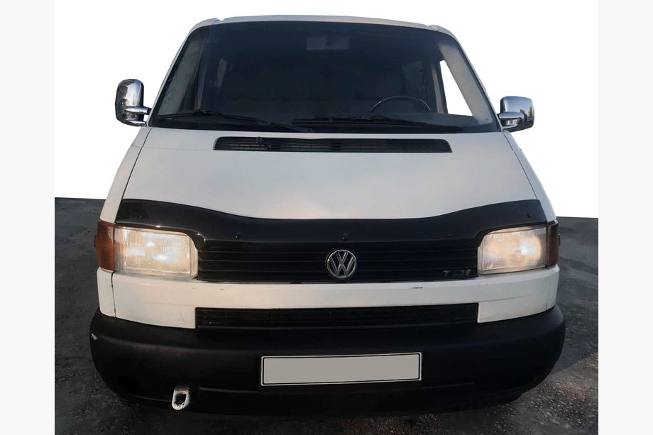 Volkswagen T4 Transporter 1990–2003 Huvdeflektor (raka strålkastare) (EuroCap V1) Image