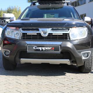 Frontläppspoiler till främre stötfångare (ABS, grå) Renault Duster 2008–2017 foto 1