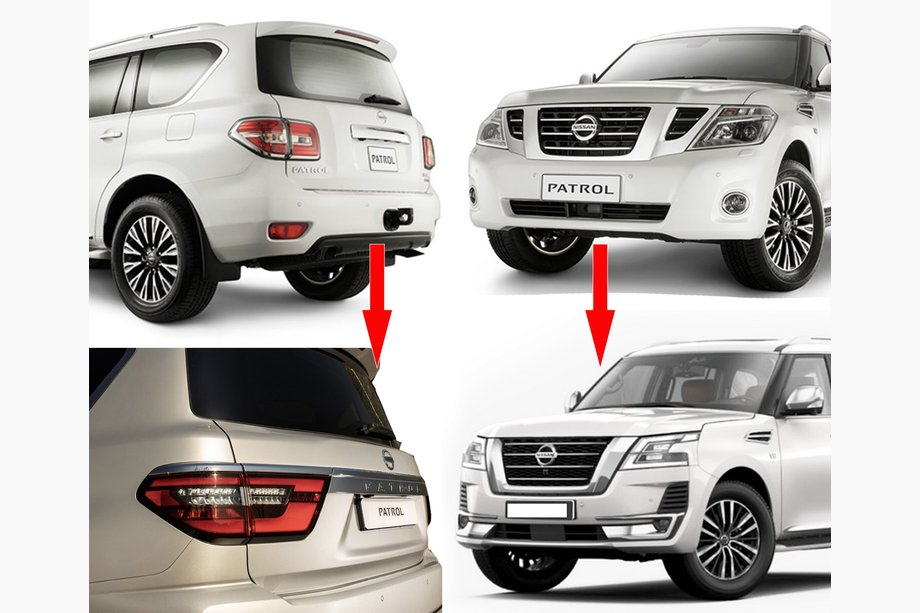 Nissan Armada 2016–2024 Bodykit för årsmodell 2024 (facelift) Foto 2