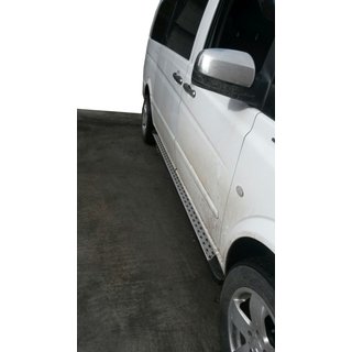 Sidosteg Dot-line (2 st, aluminium) Mercedes Vito W639 2004–2014