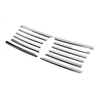 Rostfria grillister till kylargrill (1995-2000, 12 delar) Mercedes Sprinter W901/902/903/904/905 1995–2006 foto 2