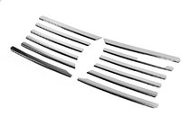 Mercedes Sprinter W901/902/903/904/905 1995–2006 Rostfria grillister till kylargrill (1995-2000, 12 delar) foto 2