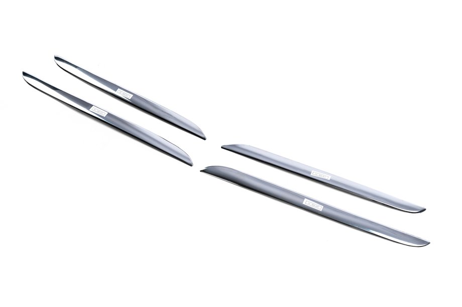 Mercedes C-class W205 2014–2021 Grilllist (rostfritt stål) Image