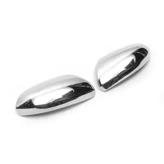 Spegelkåpor (2 st, rostfritt stål) foto 3