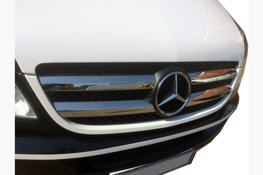 Mercedes Sprinter W906 2006–2018 Grillister (2006-2013, rostfritt) OmsaLine - Italienskt rostfritt stål Foto 3
