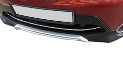 Nissan Qashqai 2014–2021 Frontstötfångarskydd i rostfritt stål (2014-2017) foto 1