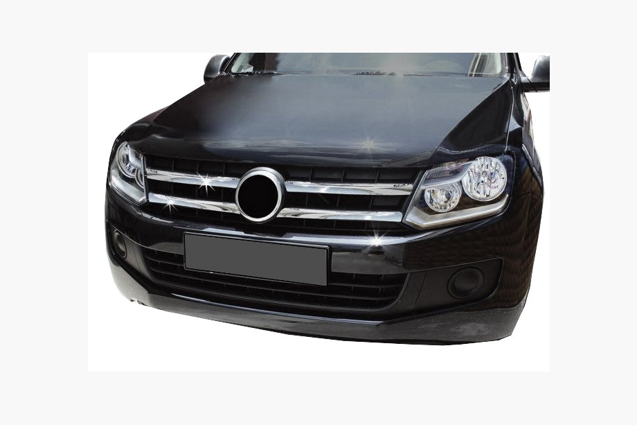 Volkswagen Amarok 2010–2022 Grillister 2010-2016 (breda ribbor, 4 st, rostfritt) Foto 1