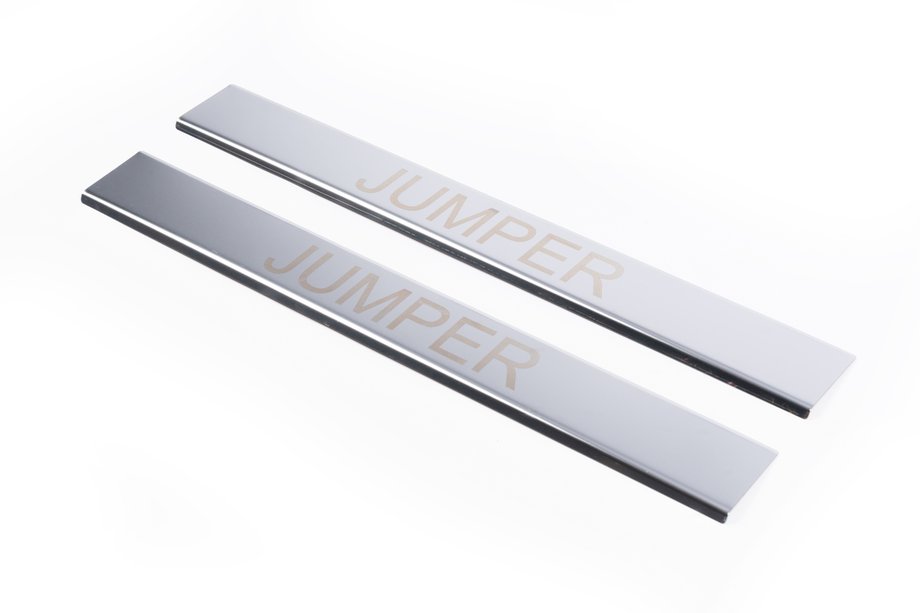 Citroen Jumper 2007–2025 Carmos instegslister i rostfritt stål (2 st) Image