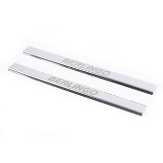 Instegslister Carmos V1 (2 st, rostfritt stål)