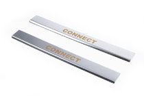 Ford Connect 2002–2006 Instegslister Carmos V1 (2 st, rostfritt stål) foto 1