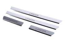 Mitsubishi Lancer 9 2004–2008 Instegslister Carmos V1 (4 st, rostfritt stål) foto 1