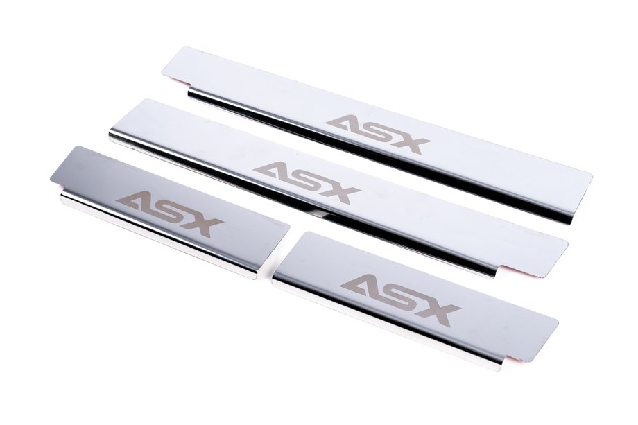 Mitsubishi ASX 2010–2023 Rostfria instegslister Carmos (4 st) Image