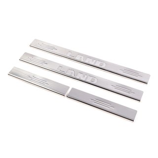 Rostfria instegslister Carmos (4 st) Toyota Land Cruiser 100 1998–2007 foto 1