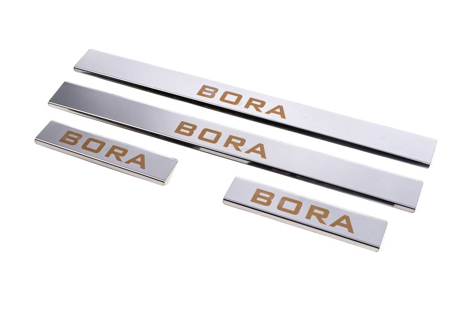 Volkswagen Bora 1998–2004 Instegslister Carmos (4 st, rostfritt) Image