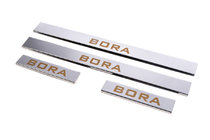 Volkswagen Bora 1998–2004 Instegslister Carmos (4 st, rostfritt) foto 1