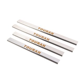 Instegslister Carmos (4 st, rostfritt) Volkswagen Touran 2003–2010 foto 1