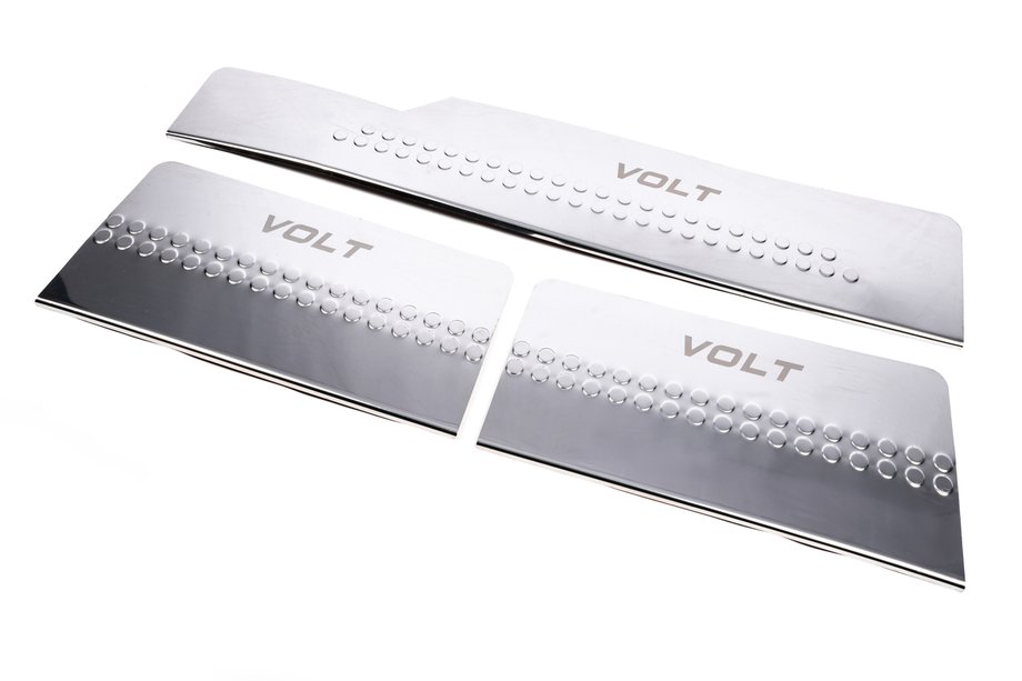 Volkswagen LT 1995–2006 Invändiga instegslister Carmos V1 (3 st, rostfritt stål) Foto 1