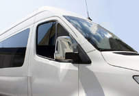Mercedes Sprinter W907/W910 2018– Spegelkåpor (2 st, rostfritt stål) Carmos - turkiskt stål foto 1