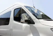 Mercedes Sprinter W907/W910 2018– Spegelkåpor (2 st, rostfritt stål) foto 1