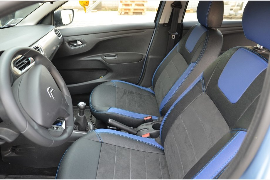 Citroen C-Elysee 2013–2022 Bilklädslar SoyuzAuto Leather-style Image