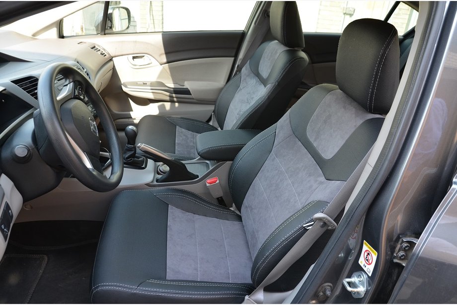 Honda Civic Sedan IX 2011–2016 Bilklädslar SoyuzAuto Leather-style Image
