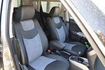 Kia Soul I 2008–2013 Modellanpassade sätesöverdrag Brothers Leather Style foto 3