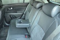 Kia Sportage 2010–2015 Modellanpassade bilsätesöverdrag SoyuzAuto Leather Style foto 3