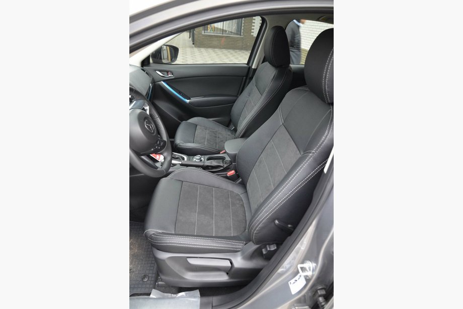 Mazda CX-5 2012–2017 Sätesöverdrag SoyuzAuto Leather style Image