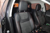 Mitsubishi ASX 2010–2023 Bilklädslar SoyuzAuto Leather-style foto 1