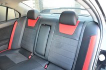 Mitsubishi Lancer X 2008– Bilklädslar SoyuzAuto Leather-style foto 2