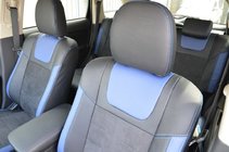Mitsubishi Outlander 2012–2021 Bilklädslar SoyuzAuto Leather-style foto 4