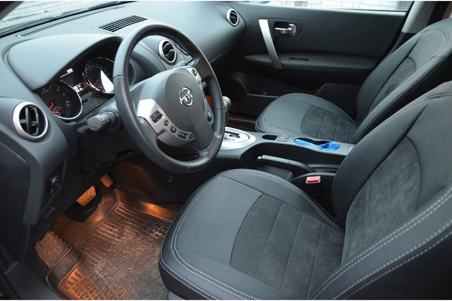Nissan Qashqai 2007–2010 Bilklädslar SoyuzAuto Leather-style Image