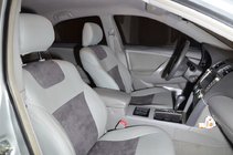 Toyota Camry 2006–2011 Sätesöverdrag (konstläder ↗ ersättning för Alcantara, Elite) foto 4
