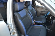 Daewoo Lanos 1998–2017 Modellanpassade sätesöverdrag Brothers Leather Style foto 6