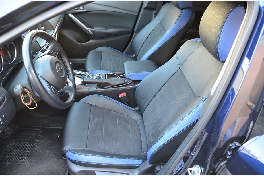 Mazda 6 2012–2024 Bilklädslar SoyuzAuto Leather-style Image