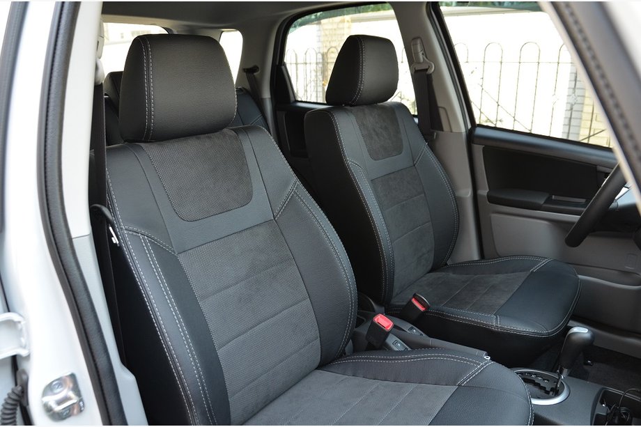 Suzuki SX4 2006–2013 Bilklädslar SoyuzAuto Leather-style Image