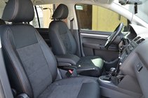 Volkswagen Touran 2003–2010 Bilklädslar SoyuzAuto Leather-style foto 1