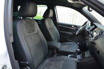Volkswagen Tiguan 2007–2016 Sätesöverdrag SoyuzAuto Leather style foto 9