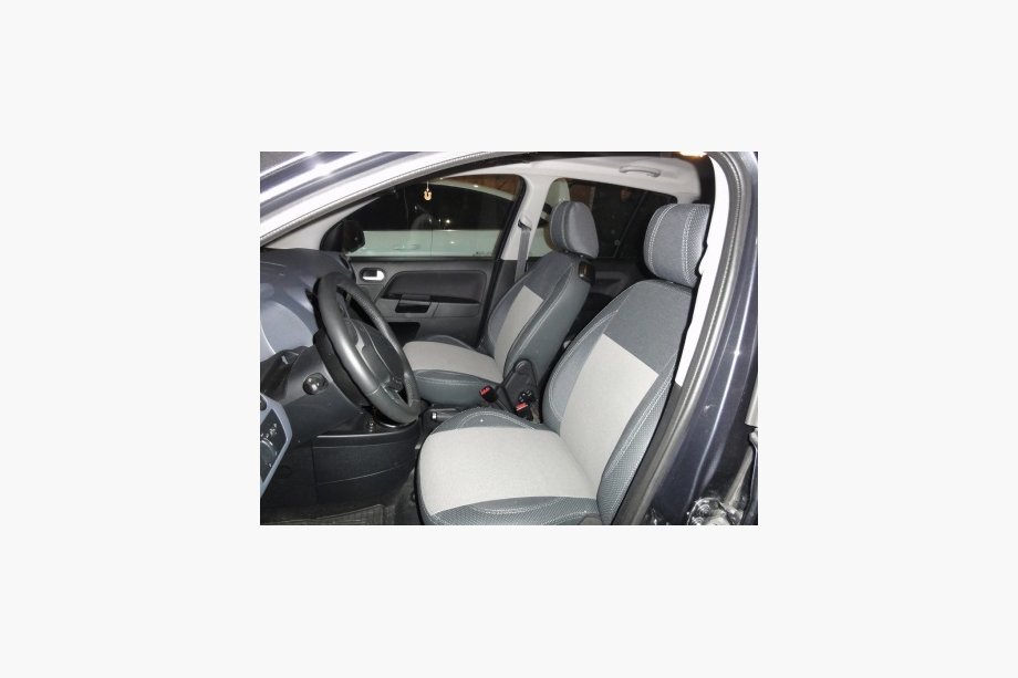 Ford Fusion 2002–2012 Nyhet! Brothers Premium bilsätesöverdrag i konstläder Image