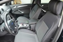 Ford Mondeo 2008–2014 Sätesöverdrag (konstläder↗tyg, Premium) foto 1