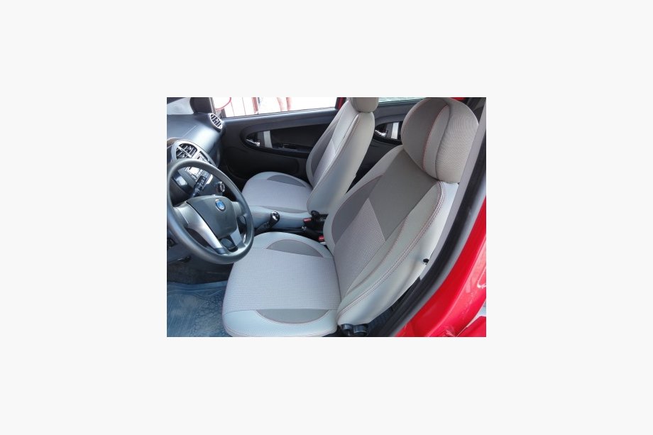 Geely LC Cross 2008–2016 Nyhet! Brothers Premium bilsätesöverdrag i konstläder Image