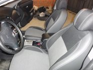 Hyundai Elantra (HD) 2006–2011 Sätesöverdrag i konstläder Brothers Premium foto 1
