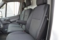 Mercedes Sprinter W906 2006–2018 Bilklädsel (konstläder + tyg, Premium) 2+1 foto 3