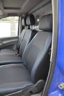 Mercedes Vito W639 2004–2014 Bilsätesöverdrag (konstläder↗tyg, Premium) foto 2