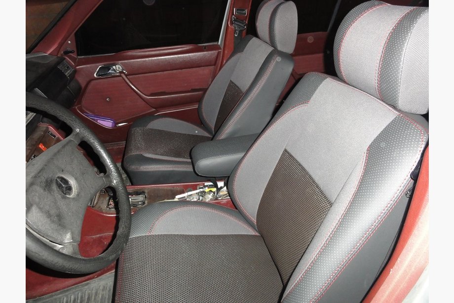 Mercedes E-class W124 1984–1997 Sätesöverdrag (konstläder↗tyg, Premium) Image