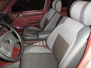 Mercedes E-class W124 1984–1997 Sätesöverdrag (konstläder↗tyg, Premium) foto 1